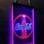 Coca Cola Neon Sign Timeless Bottle 1