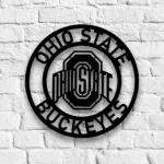 College Sports Metal Sign Nba Ohio State 1