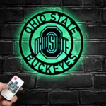 College Sports Metal Sign Nba Ohio State 1