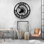 College Sports Metal Sign Ncaa Army Black Knights 1