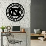 College Sports Metal Sign Ncaa North Carolina Tarheels 1