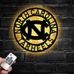 College Sports Metal Sign Ncaa North Carolina Tarheels 1