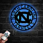 College Sports Metal Sign Ncaa North Carolina Tarheels 1