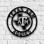 College Sports Metal Sign Ncaa Texas A038m Aggies 1