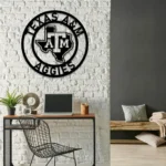 College Sports Metal Sign Ncaa Texas A038m Aggies 1