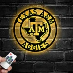 College Sports Metal Sign Ncaa Texas A038m Aggies 1