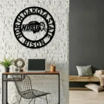 College Sports Metal Sign Nfl North Dakota State Bison 1