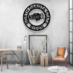 College Sports Metal Sign Nfl North Dakota State Bison 1