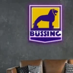 College Sports Neon Sign Bussing Logo 1