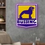 College Sports Neon Sign Bussing Logo 1