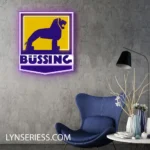 College Sports Neon Sign Bussing Logo 1