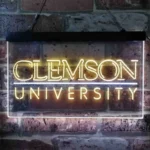College Sports Neon Sign Clemson Ncaa 1