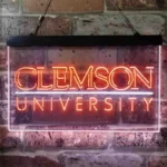 College Sports Neon Sign Clemson Ncaa 1