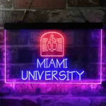 College Sports Neon Sign Miami Ncaa 1