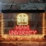 College Sports Neon Sign Miami Ncaa 1