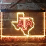 College Sports Neon Sign Texas A038m Aggies 1