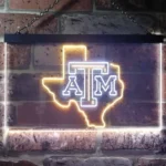 College Sports Neon Sign Texas A038m Aggies 1