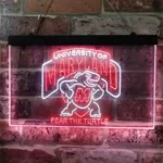 College Sports Neon Sign University Of Maryland Fear The Turtle 1