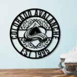 Colorado Avalanche Metal Sign Custom Nhl 1
