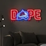 Colorado Avalanche Neon Sign Dripping Dope 1
