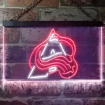 Colorado Avalanche Neon Sign Logo 1