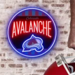 Colorado Avalanche Neon Sign Retro Acrylic 1