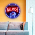 Colorado Avalanche Neon Sign Retro Acrylic 1