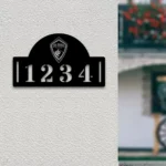 Colorado Rapids Metal Sign Fc Mls Metal House Number Sign 1