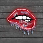 Colorado Rapids Neon Sign Fc Dripping Lips 1
