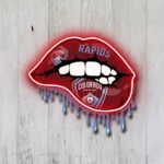 Colorado Rapids Neon Sign Fc Dripping Lips 1