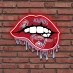 Colorado Rapids Neon Sign Fc Dripping Lips 1