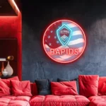 Colorado Rapids Neon Sign Fc Us Flag Acrylic 1