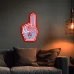 Colorado Rapids Neon Sign Mls Fc Foam Finger 1