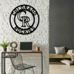 Colorado Rockies Metal Sign Mlb 1