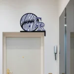 Colorado Rockies Metal Sign Rockies Game Ball 1