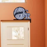 Colorado Rockies Metal Sign Rockies Game Ball 1