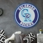 Colorado Rockies Neon Sign Mlb 1