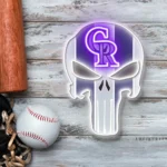 Colorado Rockies Neon Sign The Punisher 1