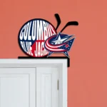 Columbus Blue Jackets Metal Sign Columbus Cbj Logo 1