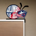 Columbus Blue Jackets Metal Sign Columbus Cbj Logo 1