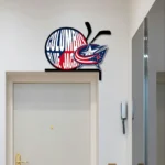 Columbus Blue Jackets Metal Sign Columbus Cbj Logo 1