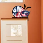 Columbus Blue Jackets Metal Sign Columbus Cbj Logo 1