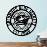 Columbus Blue Jackets Metal Sign Custom Nhl 1