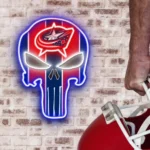 Columbus Blue Jackets Neon Sign The Punisher 1