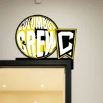 Columbus Crew Metal Sign Fc 1