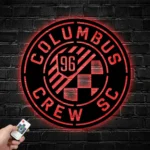 Columbus Crew Metal Sign Fc Logo 1