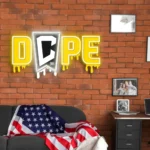 Columbus Crew Neon Sign Dripping Dope Fc 1