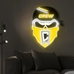 Columbus Crew Neon Sign Fc Skull 1