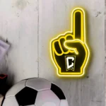 Columbus Crew Neon Sign Mls Fc Foam Finger 1