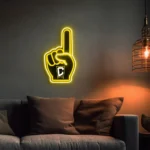 Columbus Crew Neon Sign Mls Fc Foam Finger 1